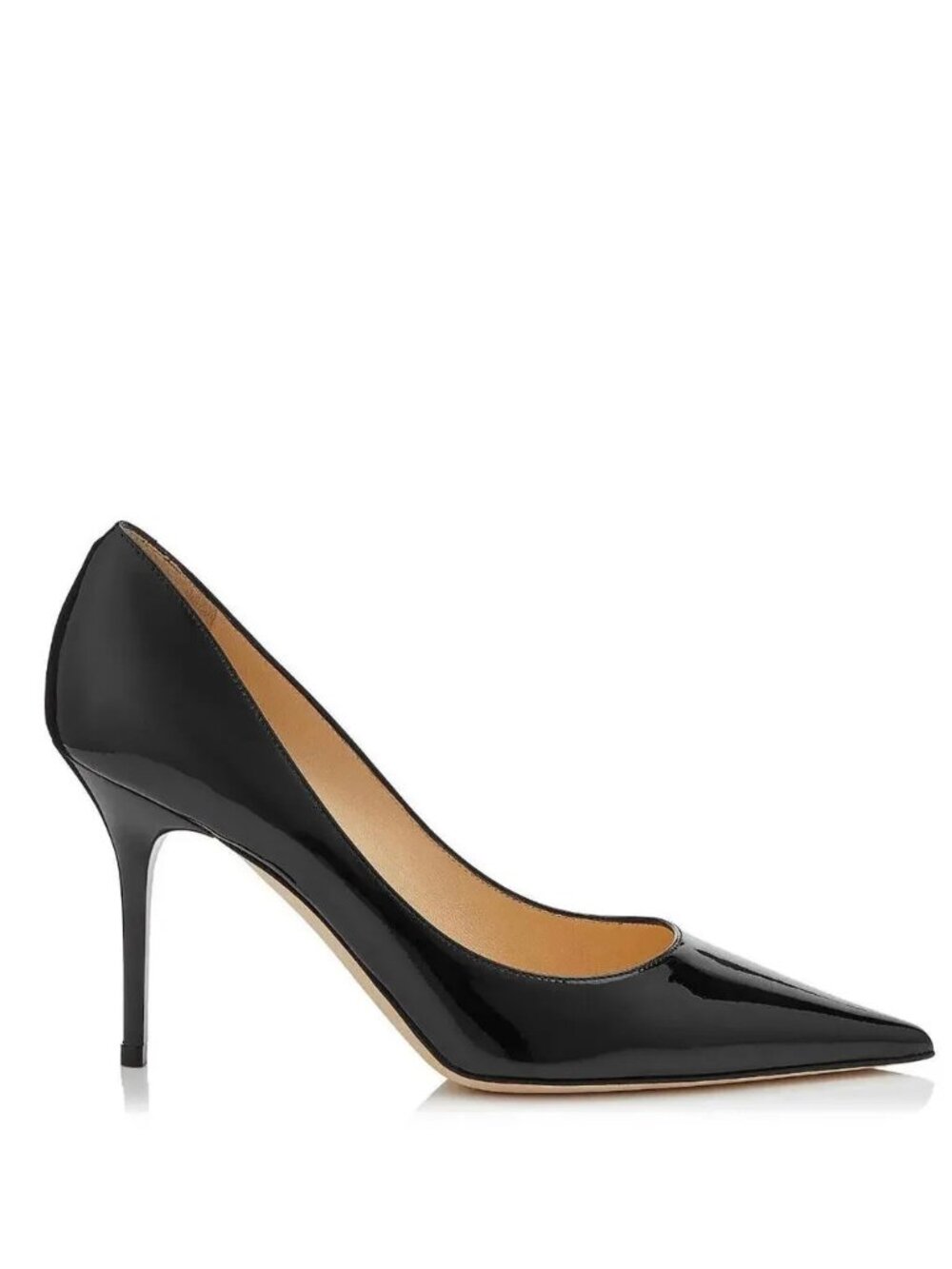 NWT Jimmy Choo Black Patent Leather Agnes